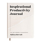 Inspirational Productivity Journal: You Are Strong & Courageous