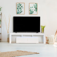 Modern TV Stand with LED Light