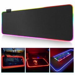 RGB Gaming 1 Touch Light Up Mouse Pad - Large Size