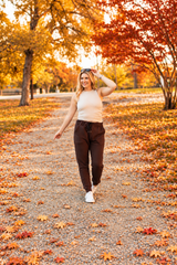 Brinley Brown Fleece Joggers