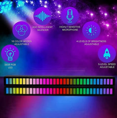 Sound Reactive Music Light Bar 2 pcs pack